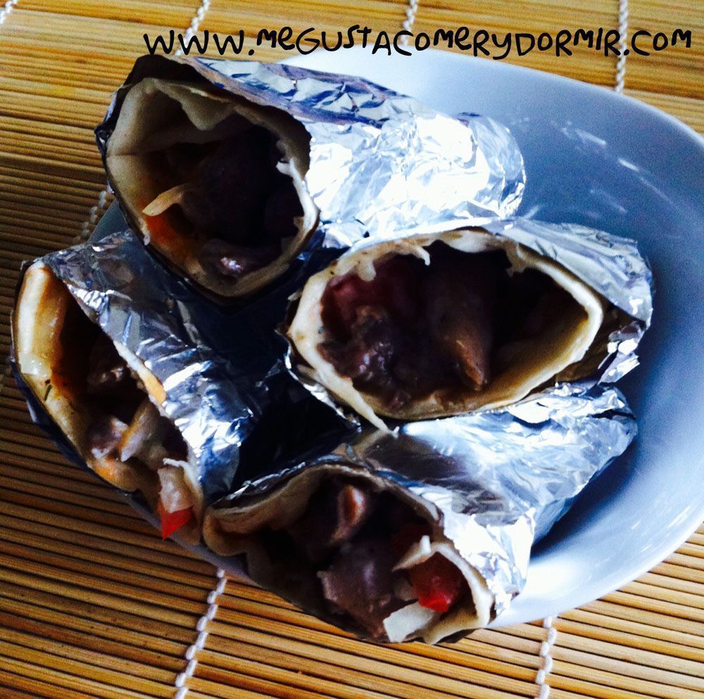 Durum de pavo con salsa de yogurt