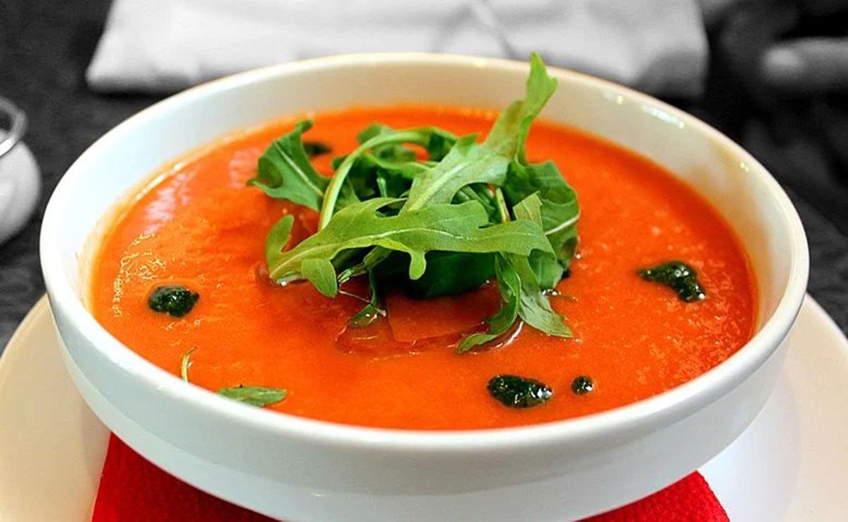 Receta de gazpacho andaluz