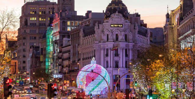 Luces de Navidad de Madrid